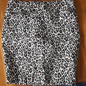Leapord skirt